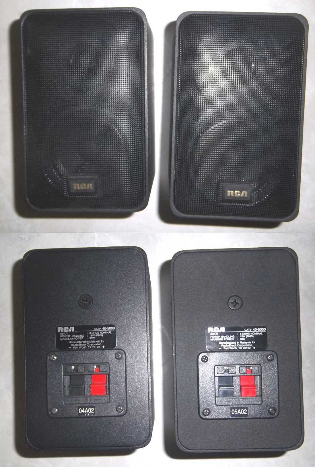 Working set of 15 watt speakers speakers